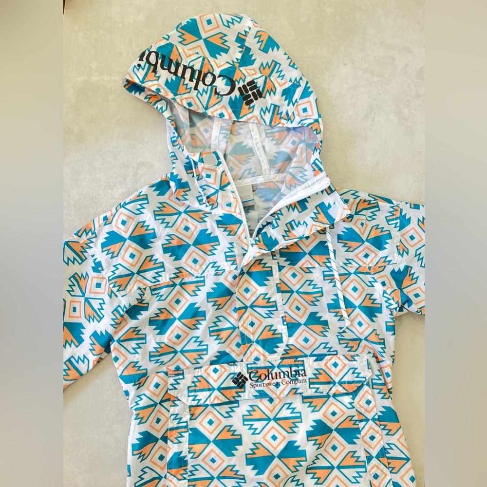 COLUMBIA WINDBREAKER Patterned Hoodie For Women